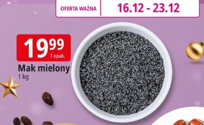 Mak mielony promocja w Leclerc