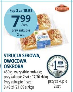 Strucla serowa Oskroba promocja w Stokrotka