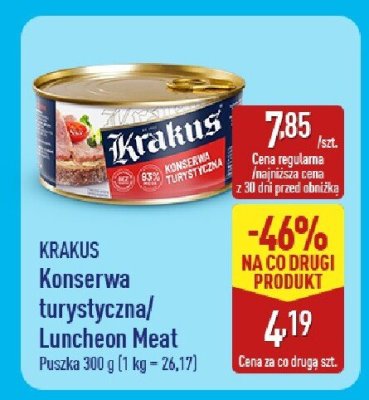 Konserwa turystyczna/ Luncheon Meat promocja w Aldi