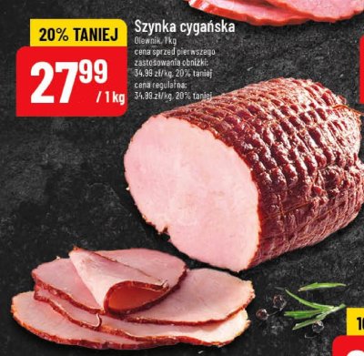 Szynka cygańska promocja w POLOmarket