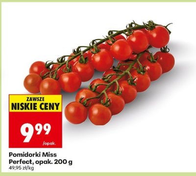 Pomidorki Miss Perfect, opak. 200 g promocja w Biedronka