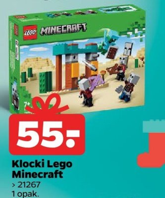 Klocki Lego Minecraft 21267 promocja w Netto