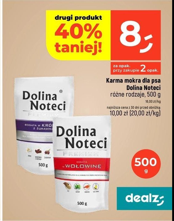 Karma bogata w królika z żurawiną Dolina noteci promocja