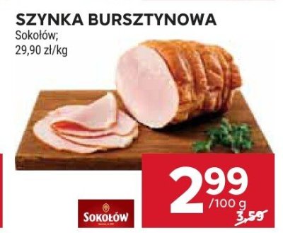 Szynka bursztynowa promocja w Stokrotka