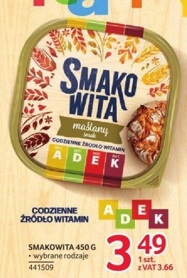 Margaryna Smakowita maślany smak 450g promocja w Selgros