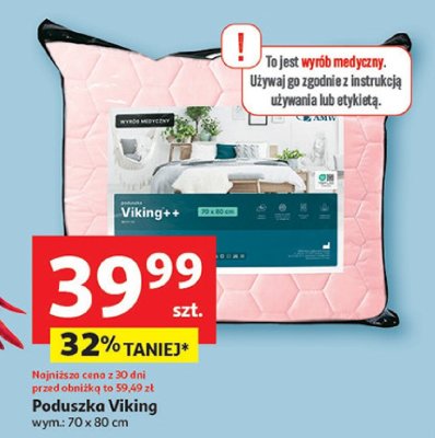 Poduszka Viking promocja w Auchan