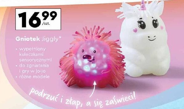 Gniotek jiggly promocja