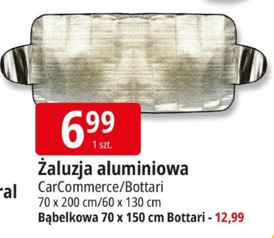 Żaluzja aluminiowa CarCommerce Rottari 70 x 200 cm/60 x 130 cm promocja w Leclerc