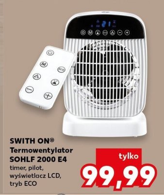 Termowentylator SOHLF 2000 E4 promocja w Kaufland