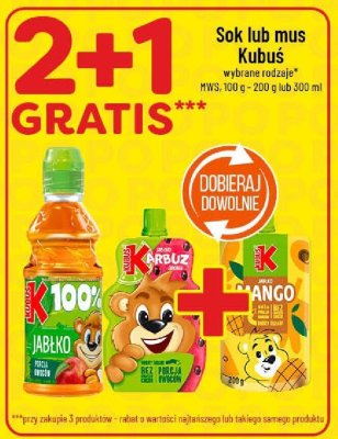 Mus Kubus Mango promocja w POLOmarket