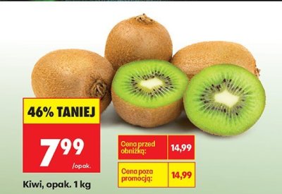 Kiwi, opak. 1 kg promocja w Biedronka