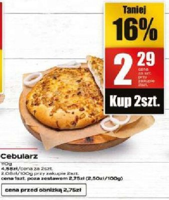 Cebularz Cebularz promocja w Supeco