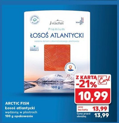 Łosoś atlantycki premium Arctic fish promocja