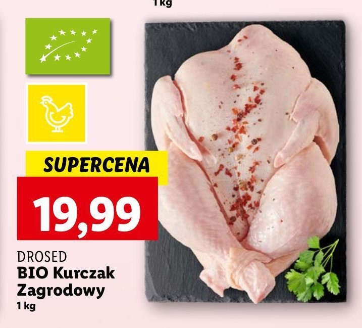 Kurczak zagrodowy z podlasia bio Drosed promocja