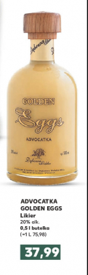 Likier D臋bowa polska golden eggs advocatka promocja