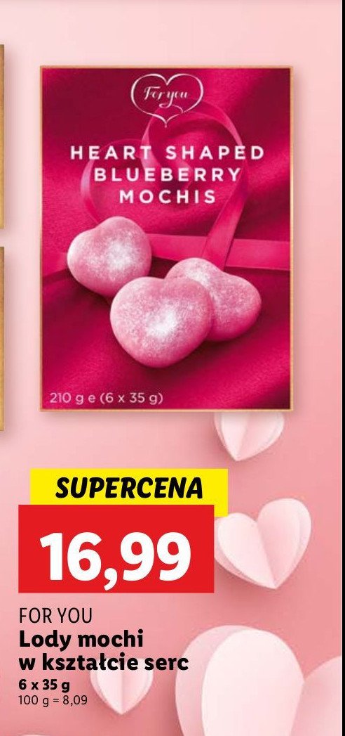 Lody mochis For you promocja