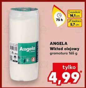 Wkład olejowy 75h Angela promocja