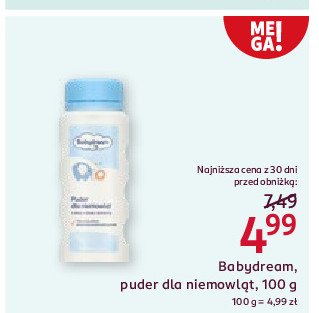 Puder dla dzieci Babydream promocja