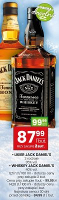 Whiskey Jack Daniel's 0.7l promocja w Twój Market
