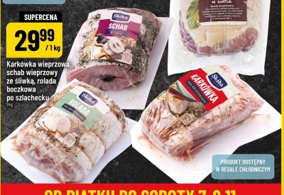 Schab wieprzowy ze śliwką promocja w POLOmarket