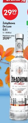 Wódka Żołądkowa De Luxe 0,5l promocja w Żabka