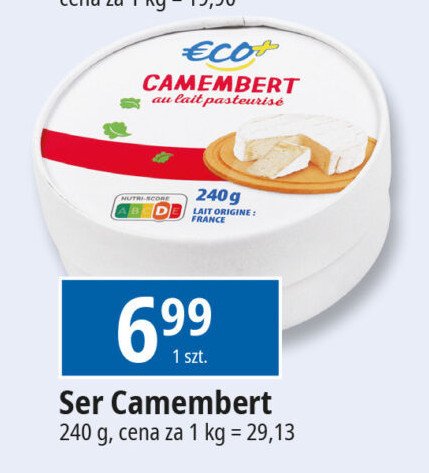 Ser camembert Eco+ promocja