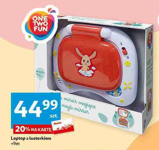 Laptop z lusterkiem One two fun promocja