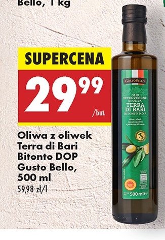 Oliwa z oliwek Gustobello promocja