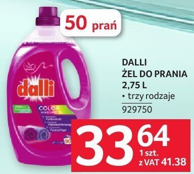 Żel do prania Dalli 2,75 L promocja w Selgros