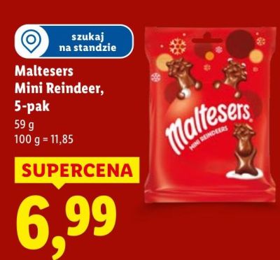 Czekolada Mini Reindeer 5-pak promocja w Lidl