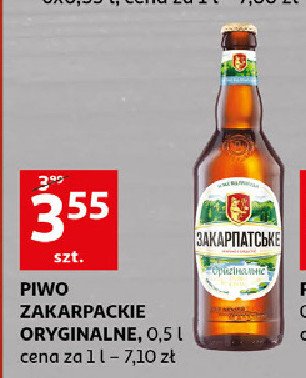 Piwo Zakarpackie promocja