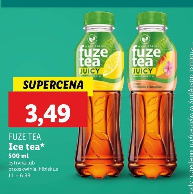 Herbata mro偶ona green citrus Fuzetea promocja