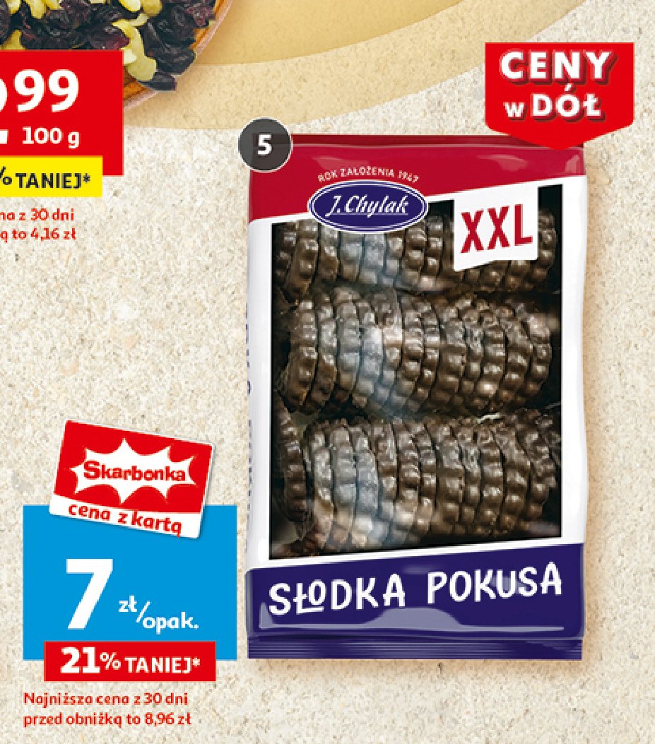 Ciastka żydowskie J. chylak promocja w Auchan