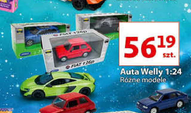Auto welly 1:24 Dromader promocja