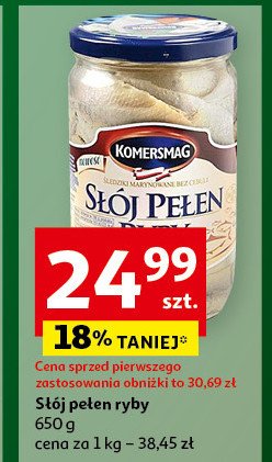 Słój pełen ryby Komersmag promocja