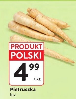 Pietruszka luz promocja w Intermarche
