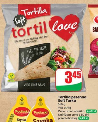 Tortilla pszenna promocja w Dino