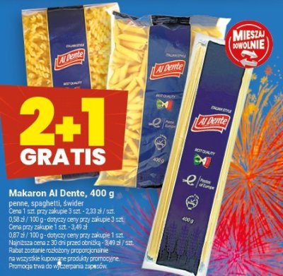 Makaron Al Dente promocja w Twój Market