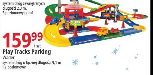 Parking kid cars 9.1 m Wader promocja