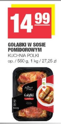 Gołąbki w sosie pomidorowym Kuchnia Polki promocja w SPAR