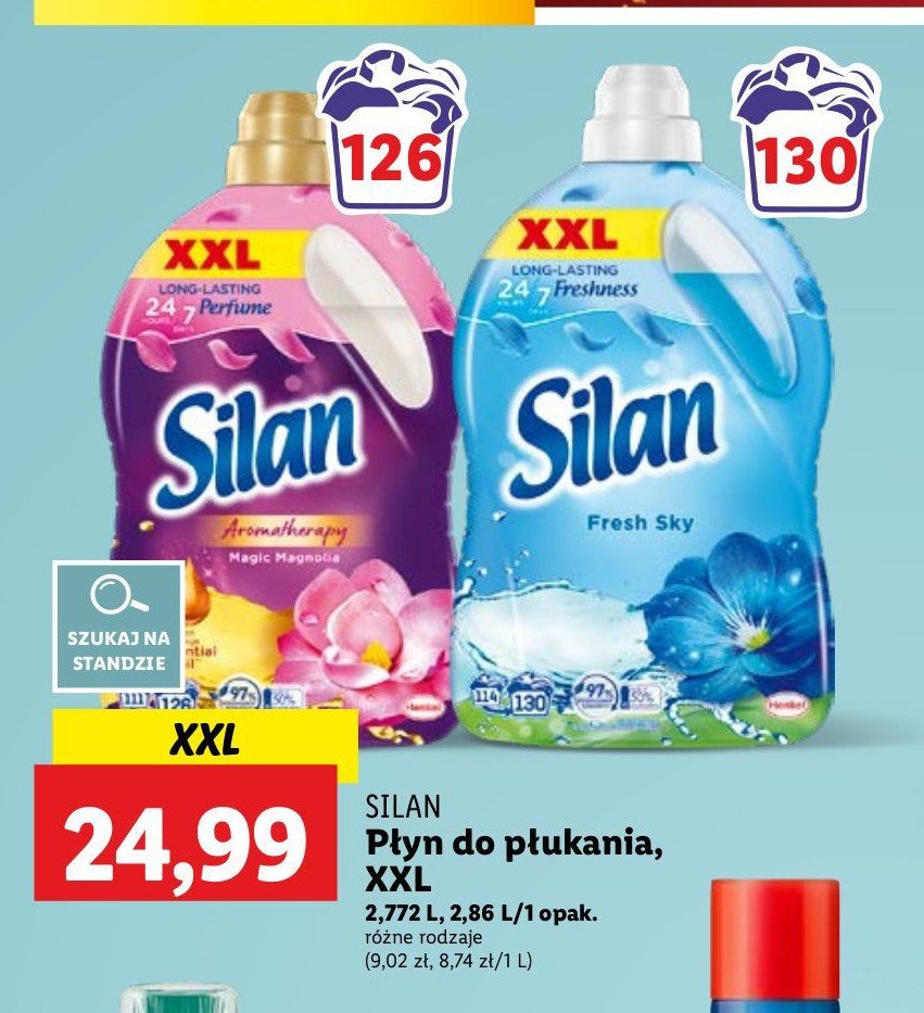 Płyn do płukania orange oil & magnolia Silan promocja