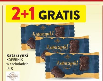 Katarzynki KOPERNIK w czekoladzie, 56 g promocja w Intermarche