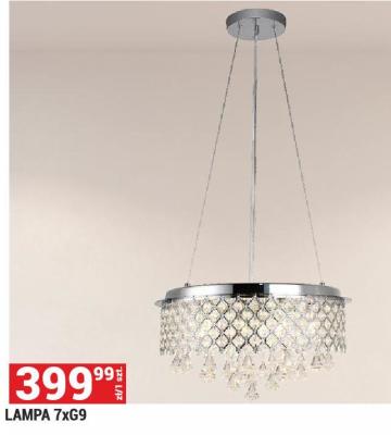 LAMPA 7xG9 promocja w Merkury Market