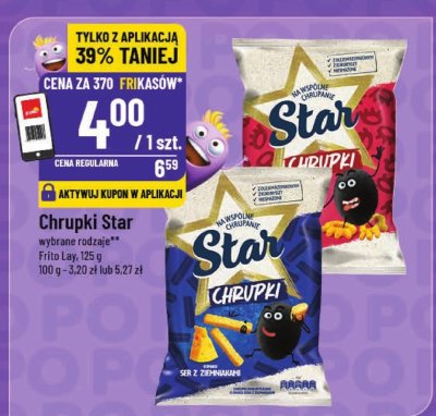 Chrupki wybrane rodzaje Star promocja w POLOmarket