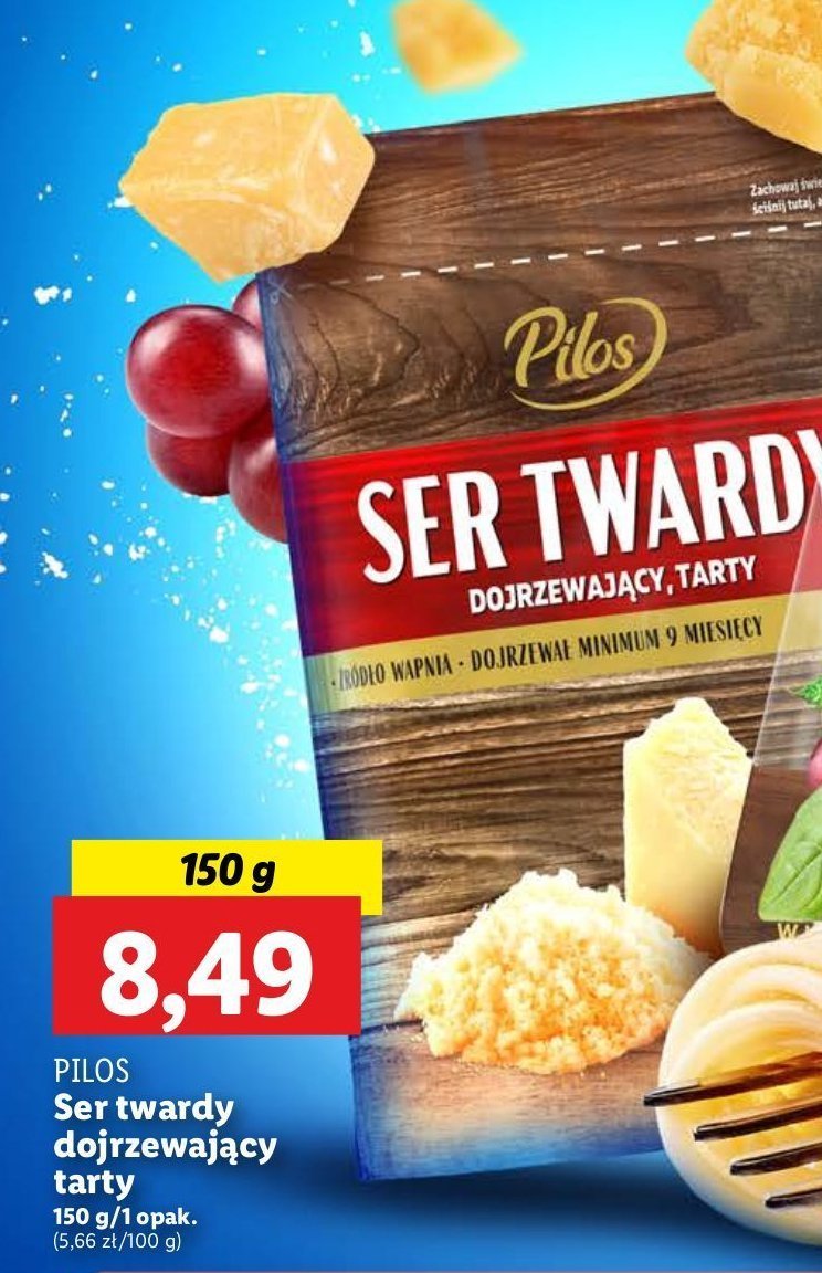 Ser twardy tarty Pilos promocja