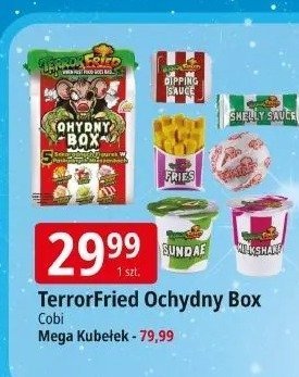 TerrorFried Ochydny Box Cobi - Mega Kubelek promocja w Leclerc