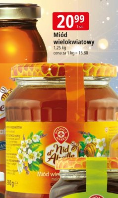 Miód wielokwiatowy promocja w Leclerc