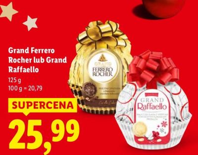 Praliny Grand Raffaello promocja w Lidl