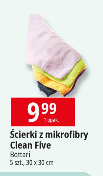 Ściereczka z mikrofibry 30 x 30 cm Bottari promocja