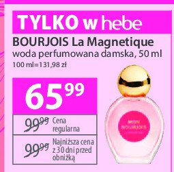 Woda perfumowana Bourjois la magnetique promocja